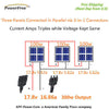 300w 300 Watt 3 100w Solar Panel Plug-n-Power Space Flex Kit 12v Battery RV Boat