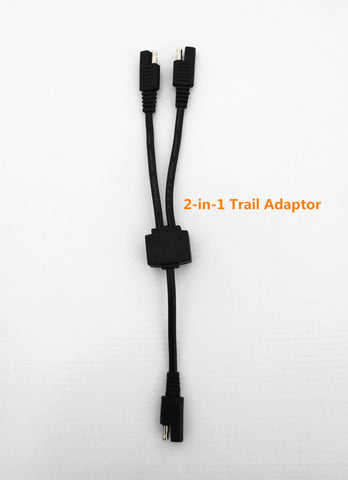 2-in-1 Trail Adaptor with SAE Connectors