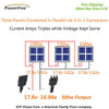 300w 300 Watt 3 100w Solar Panel Plug-n-Power Space Flex Kit 12v Battery OffGrid