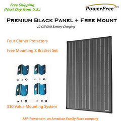 100W 100 Watt Monocrystalline Mono Solar Panel Charger for 12v Battery