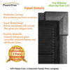 COMPLETE KIT Plug-n-Power BLACK 10W 10 Watt Mono Solar Panel 12v Battery Global