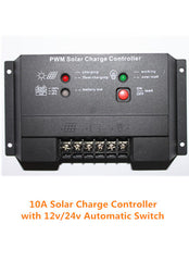 10A Solar Charge Controller for 12v or 24v Batteries