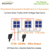 300w 300 Watt 3 100w Solar Panel Plug-n-Power Space Flex Kit 12 Battery Off Grid