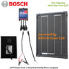 Bosch BLACK Plug-Power 10W 10 Watt Mono Solar Cell Panel Kit 12v Battery Global