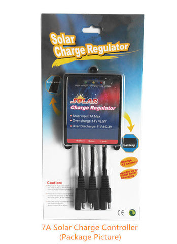 7am Solar Charge Controller for 12-volt Battery